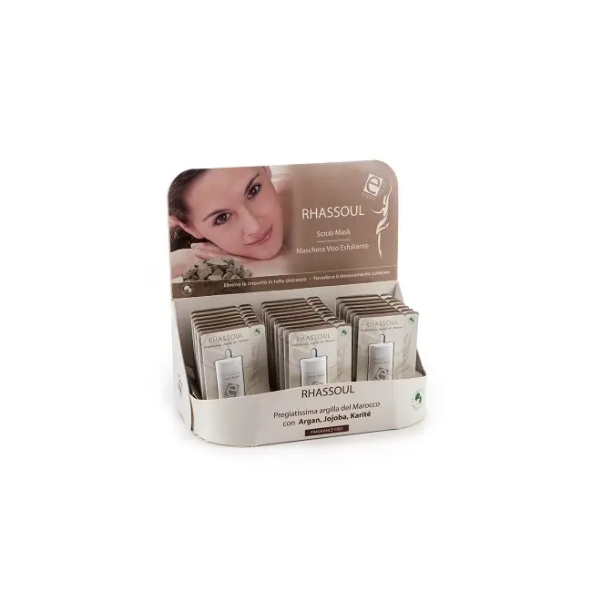 In Voga ESPRIT EQUO RHASSOUL PEELING MASK ARGAN MURUMURU BIO 22 PEZZI DA 10 ML